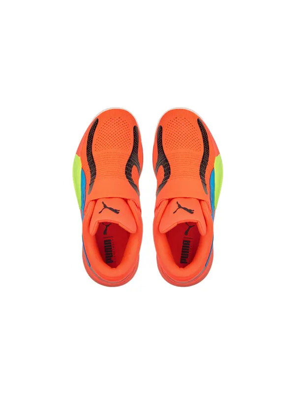 Кроссовки rise nitro 'fiery coral lime squeeze' Puma — изображение 3 из 4, оранжевый