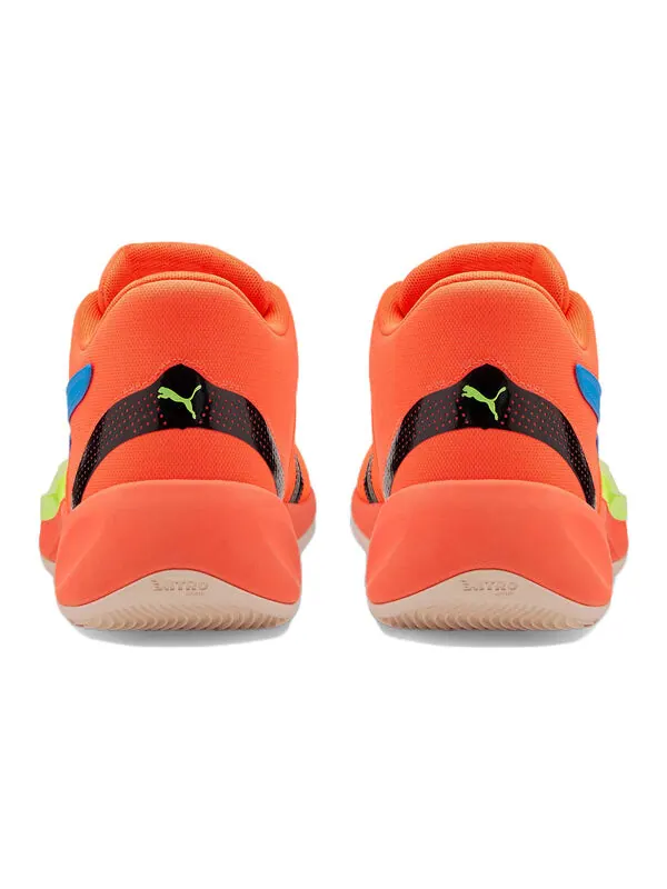 Кроссовки rise nitro 'fiery coral lime squeeze' Puma — изображение 4 из 4, оранжевый