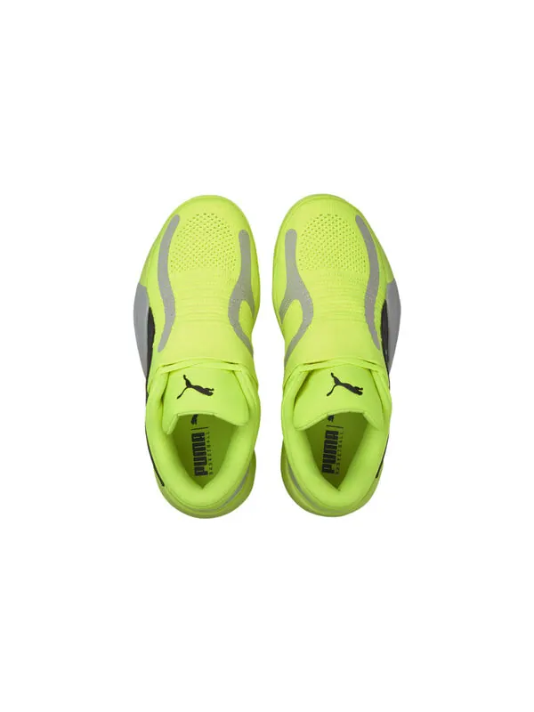 Кроссовки rise nitro 'lime squeeze' Puma — изображение 3 из 4, зеленый/серый/черный