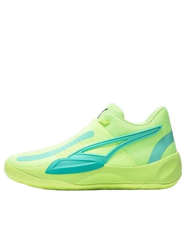 Кроссовки rise nitro 'electric peppermint' Puma — изображение 1 из 4, неоновый зеленый