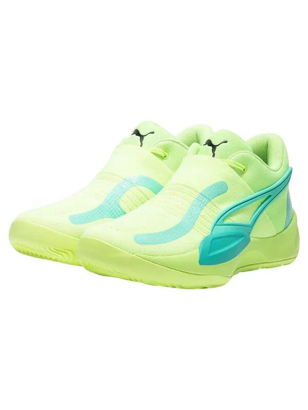Кроссовки rise nitro 'electric peppermint' Puma — изображение 3 из 4, неоновый зеленый