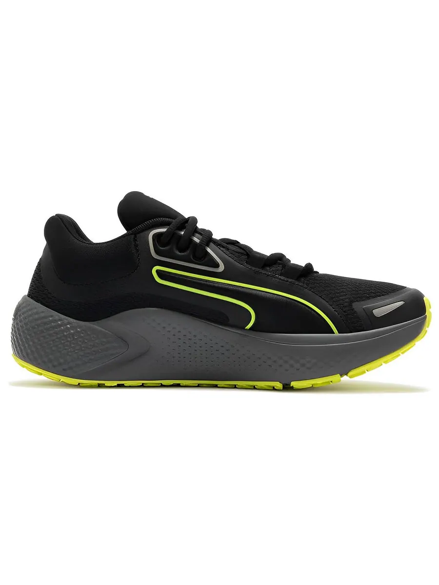 Беговые кроссовки PUMA Softride Pro Coast 'Black Yellow' — изображение 2 из 5, желтый