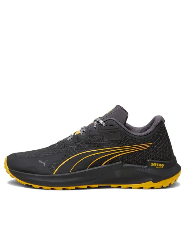 Кроссовки fast-trac nitro gore-tex 'seasons - black yellow sizzle' Puma — изображение 1 из 4, черный/желтый
