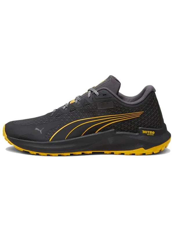 Кроссовки fast-trac nitro gore-tex 'seasons - black yellow sizzle' Puma — изображение 2 из 4, черный/желтый