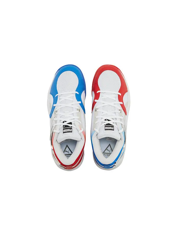Кроссовки trc blaze court 'white blue red' Puma — изображение 4 из 4, белый/синий/красный