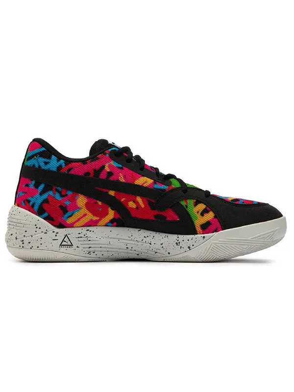Кроссовки trc blaze court 'black red blue' Puma — изображение 2 из 4, синий