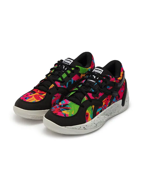 Кроссовки trc blaze court 'black red blue' Puma — изображение 3 из 4, синий