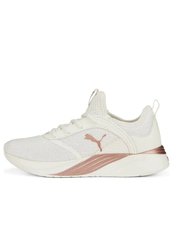 Кроссовки softride ruby 'white rose gold' Puma — изображение 1 из 4, белый/розовый золотистый
