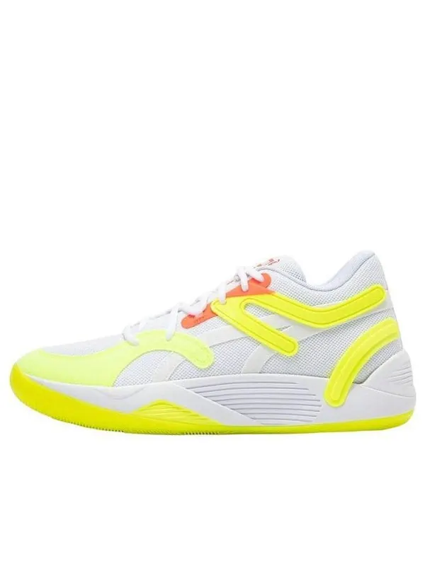 Кроссовки trc blaze court glow stick 'yellow white' Puma — изображение 1 из 4, желтый/белый