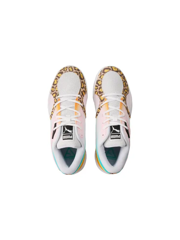 Кроссовки trc blaze court 'leopard' Puma — изображение 4 из 4, голубой/розовый