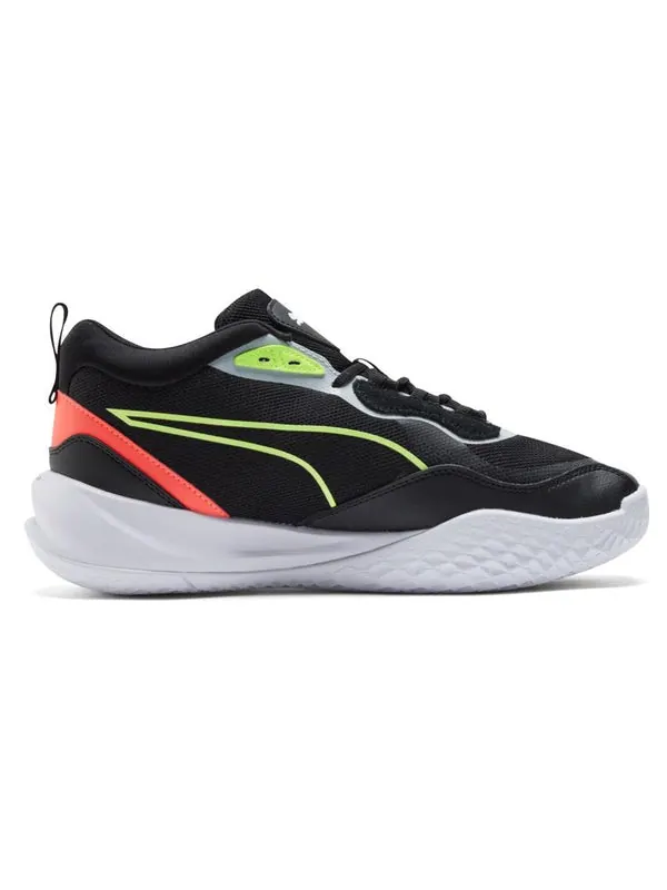 Кроссовки playmaker pro 'jet black lime squeeze' Puma — изображение 2 из 4, черный
