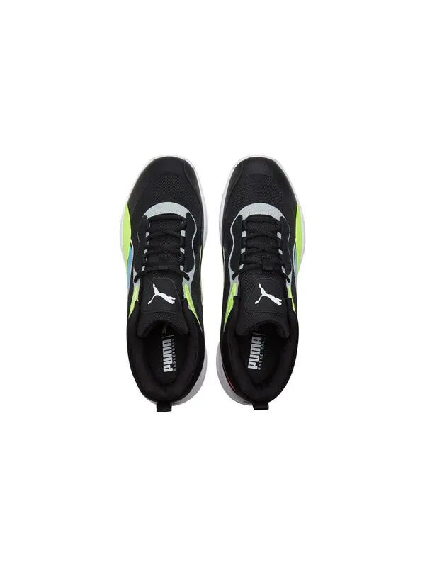 Кроссовки playmaker pro 'jet black lime squeeze' Puma — изображение 4 из 4, черный