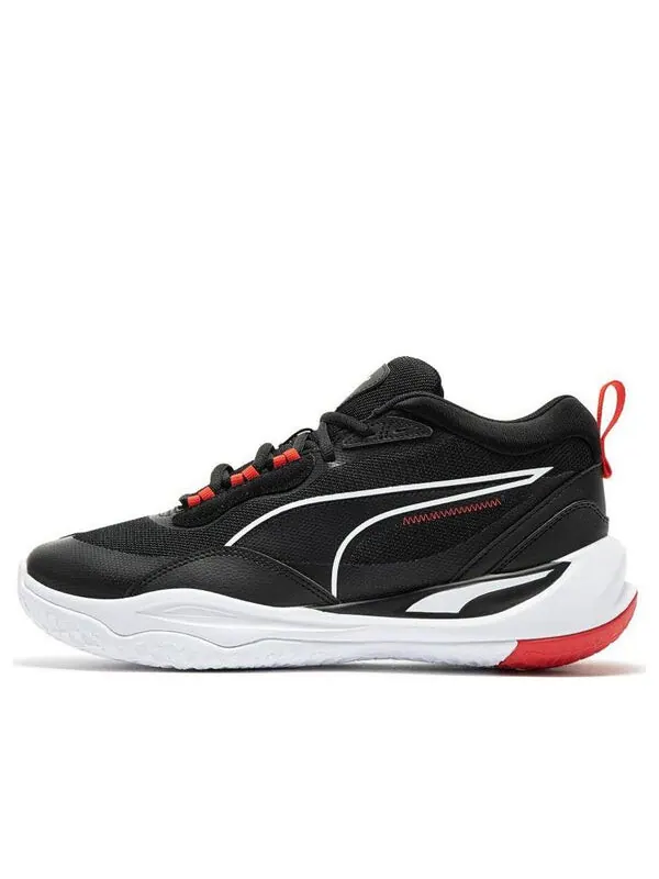 Кроссовки playmaker pro 'black red white' Puma — изображение 1 из 4, черный/белый
