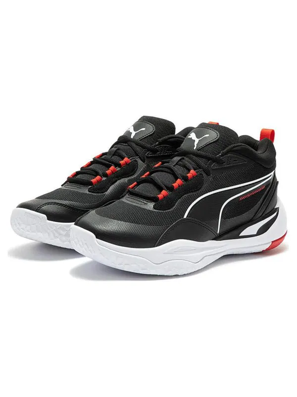 Кроссовки playmaker pro 'black red white' Puma — изображение 3 из 4, черный/белый