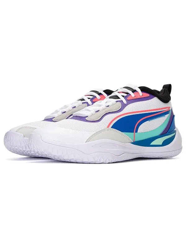 Кроссовки playmaker pro 'white' Puma — изображение 3 из 4, белый/синий