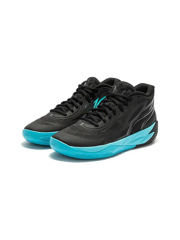 Кроссовки mb.02 lamelo ball 'phenom' Puma — изображение 3 из 4, черный/синий