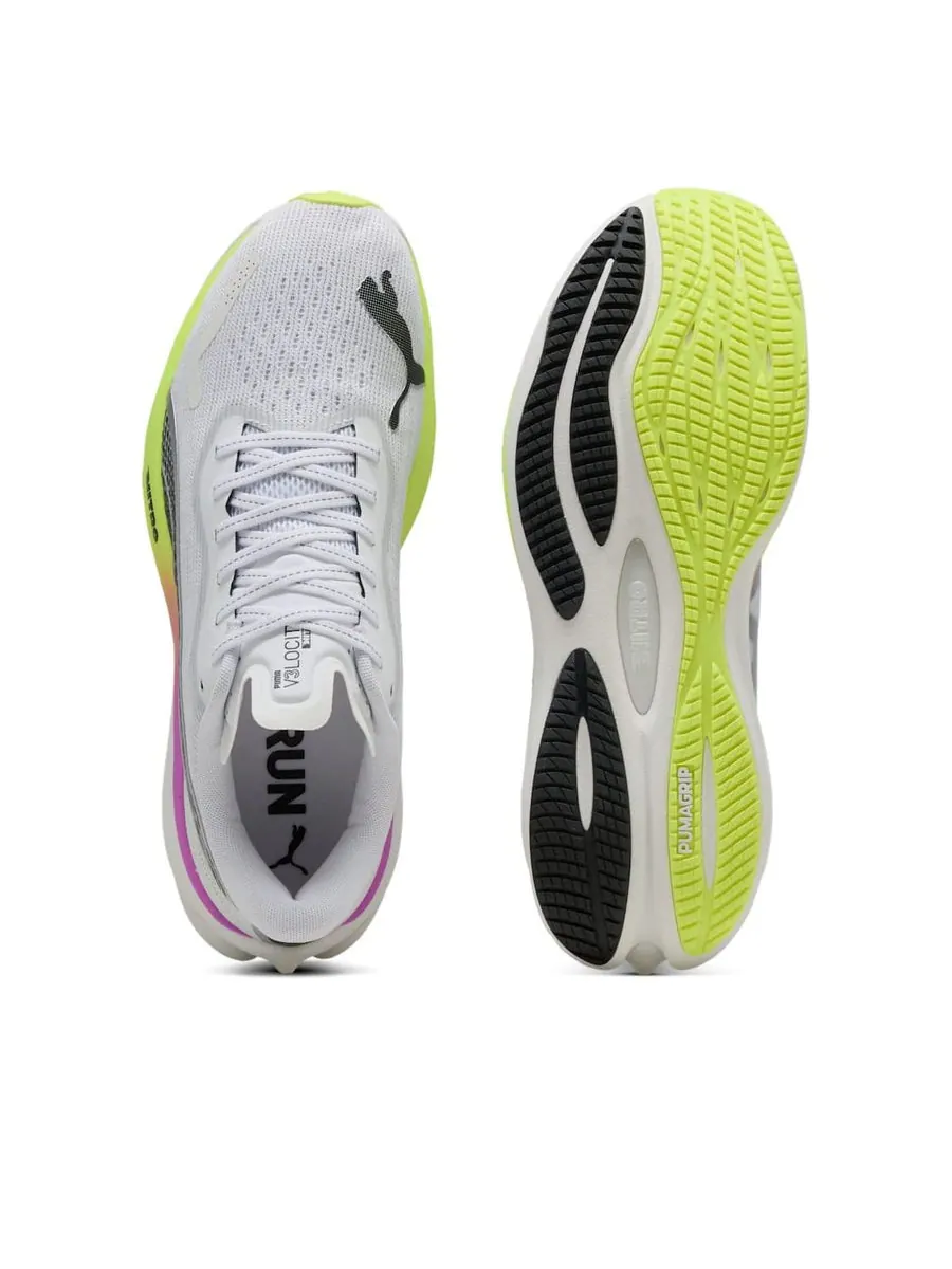 Кроссовки PUMA Velocity Nitro 3 'White Pure Magenta Yellow Alert' — изображение 4 из 6, белый