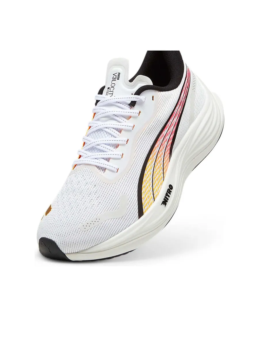 Кроссовки PUMA Velocity Nitro 3 'White Sun Stream' — изображение 4 из 5, белый