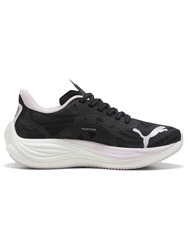 Кроссовки velocity nitro 3 'black silver grape mist' Puma — изображение 2 из 4, черный/белый/фиолетовый