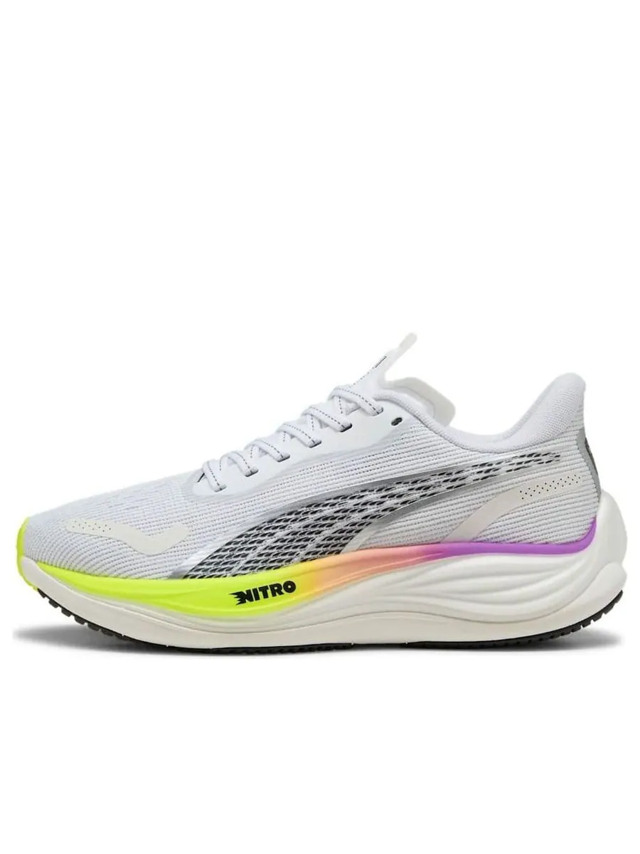 Кроссовки (WMNS) PUMA Velocity Nitro 3 'White Pure Magenta' — изображение 1 из 6, белый
