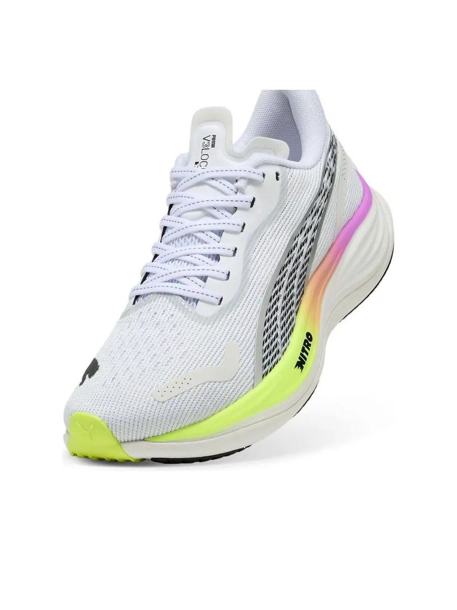 Кроссовки (WMNS) PUMA Velocity Nitro 3 'White Pure Magenta' — изображение 5 из 6, белый