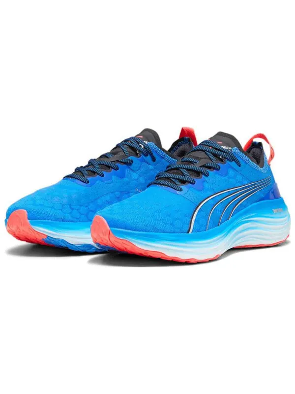 Кроссовки foreverrun nitro 'ultra blue' Puma — изображение 3 из 4, белый/черный