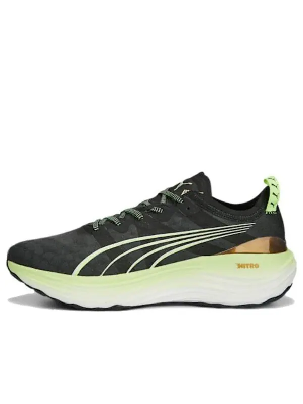 Кроссовки foreverrun nitro 'black light mint' Puma — изображение 1 из 4, черный/светлый