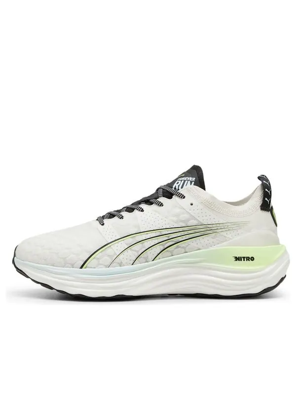 Кроссовки foreverrun nitro 'vapor grey fizzy apple' Puma — изображение 1 из 4, серый//синий