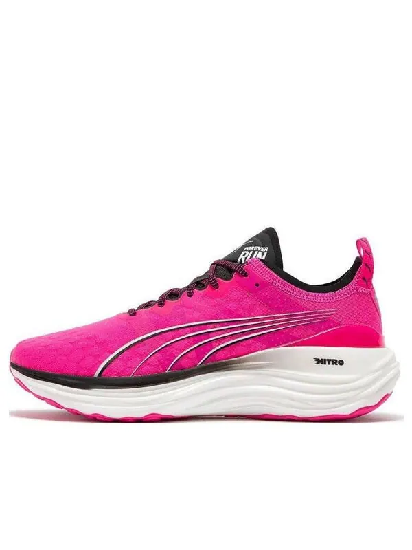 Кроссовки foreverrun nitro 'ravish' Puma — изображение 1 из 4, розовый/черный