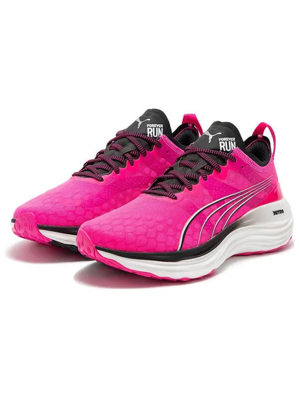 Кроссовки foreverrun nitro 'ravish' Puma — изображение 3 из 4, розовый/черный