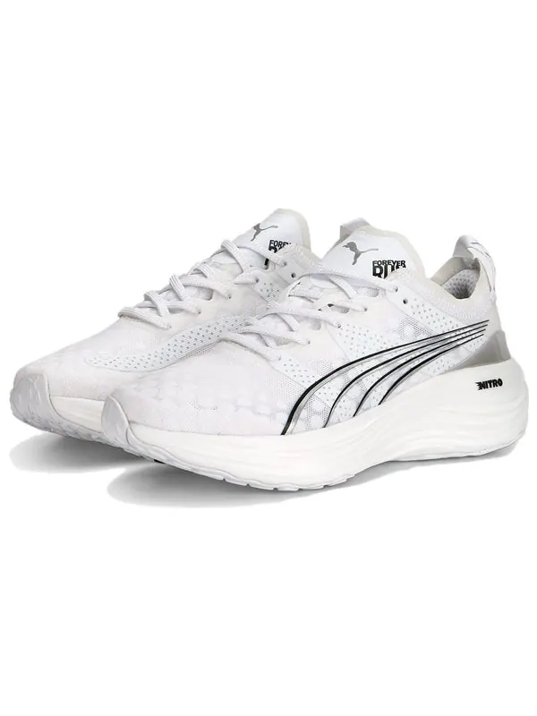 Кроссовки foreverrun nitro 'white' Puma — изображение 3 из 4, белый/черный