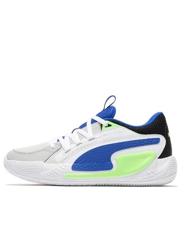 Кроссовки court rider chaos basketball shoes 'future blue-green glare' Puma — изображение 1 из 4, синий-зеленый