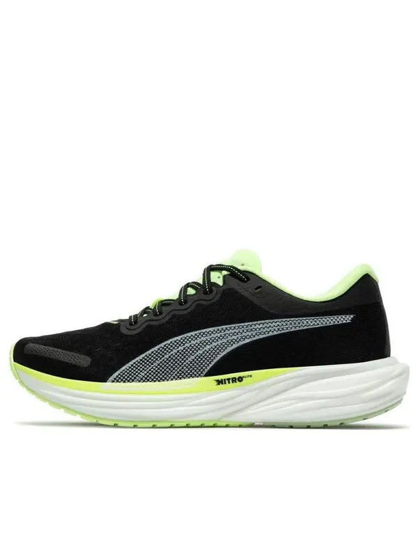 Кроссовки deviate nitro 2 run 75 'black' Puma — изображение 1 из 4, черный/зеленый