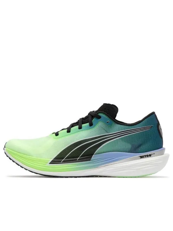 Кроссовки deviate nitro elite 2 'fizzy lime' Puma — изображение 1 из 4, синий/зеленый