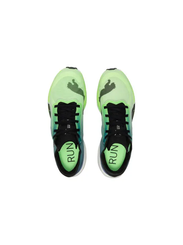 Кроссовки deviate nitro elite 2 'fizzy lime' Puma — изображение 4 из 4, синий/зеленый