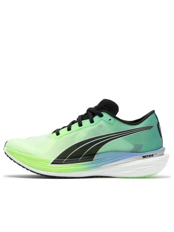Кроссовки deciate nitro 2 'fizzy lime' Puma — изображение 1 из 4, синий/зеленый