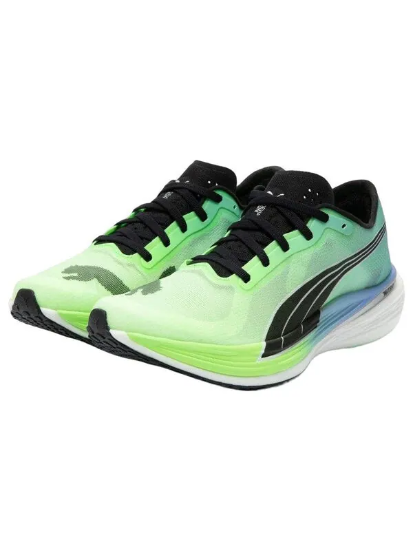 Кроссовки deciate nitro 2 'fizzy lime' Puma — изображение 3 из 4, синий/зеленый