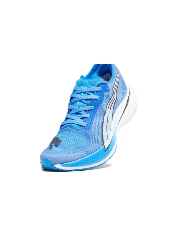 Кроссовки deviate nitro elite 2 'ultra blue fire orchid mismatch' Puma — изображение 3 из 4, синий//белый