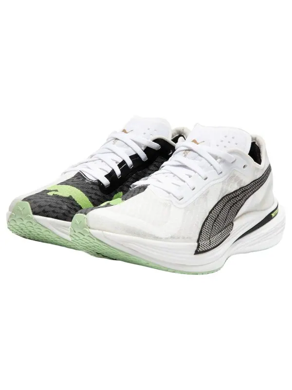 Кроссовки deviate nitro elite 2 run 75 'white' Puma — изображение 3 из 4, белый/черный