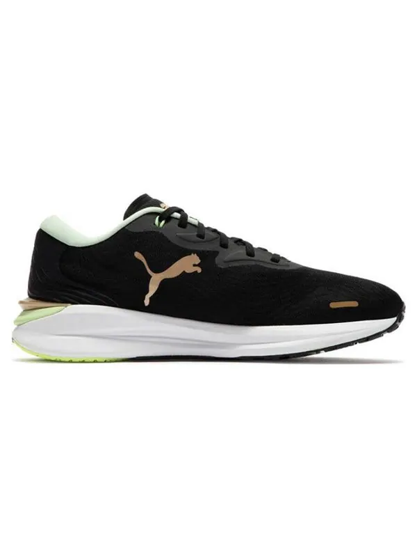 Кроссовки electrify nitro 2 'black' Puma — изображение 2 из 4, черный/зеленый