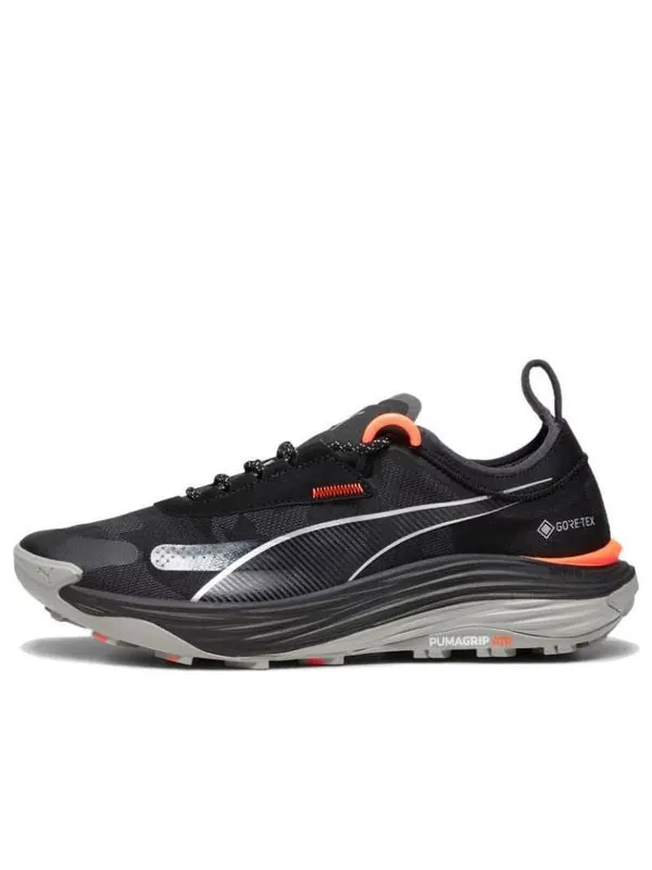 Кроссовки voyage nitro 3 gtx trail running shoes 'black grey orange' Puma — изображение 1 из 4, черный/серый/оранжевый