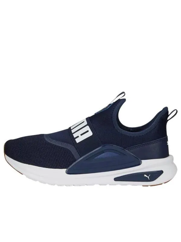 Кроссовки softride enzo evo slip-on 'navy white' Puma — изображение 1 из 1, темно-синий