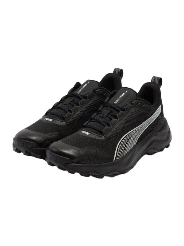 Кроссовки obstruct profoam 'black dark grey' Puma — изображение 3 из 4, черный