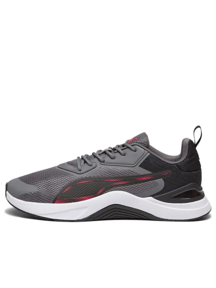 Кроссовки PUMA Infusion 'Dark Grey Black Red' — изображение 1 из 6, серый