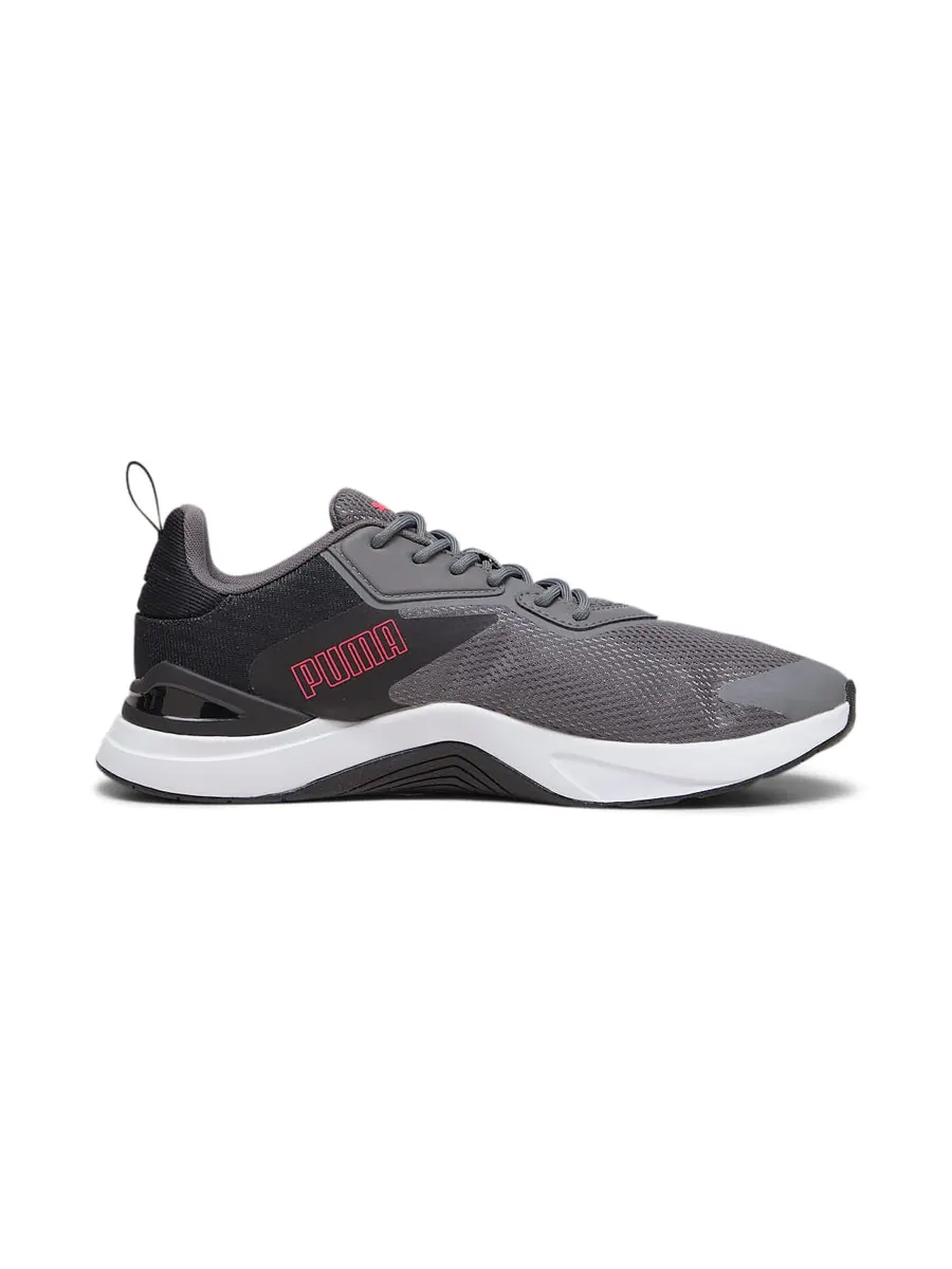 Кроссовки PUMA Infusion 'Dark Grey Black Red' — изображение 2 из 6, серый