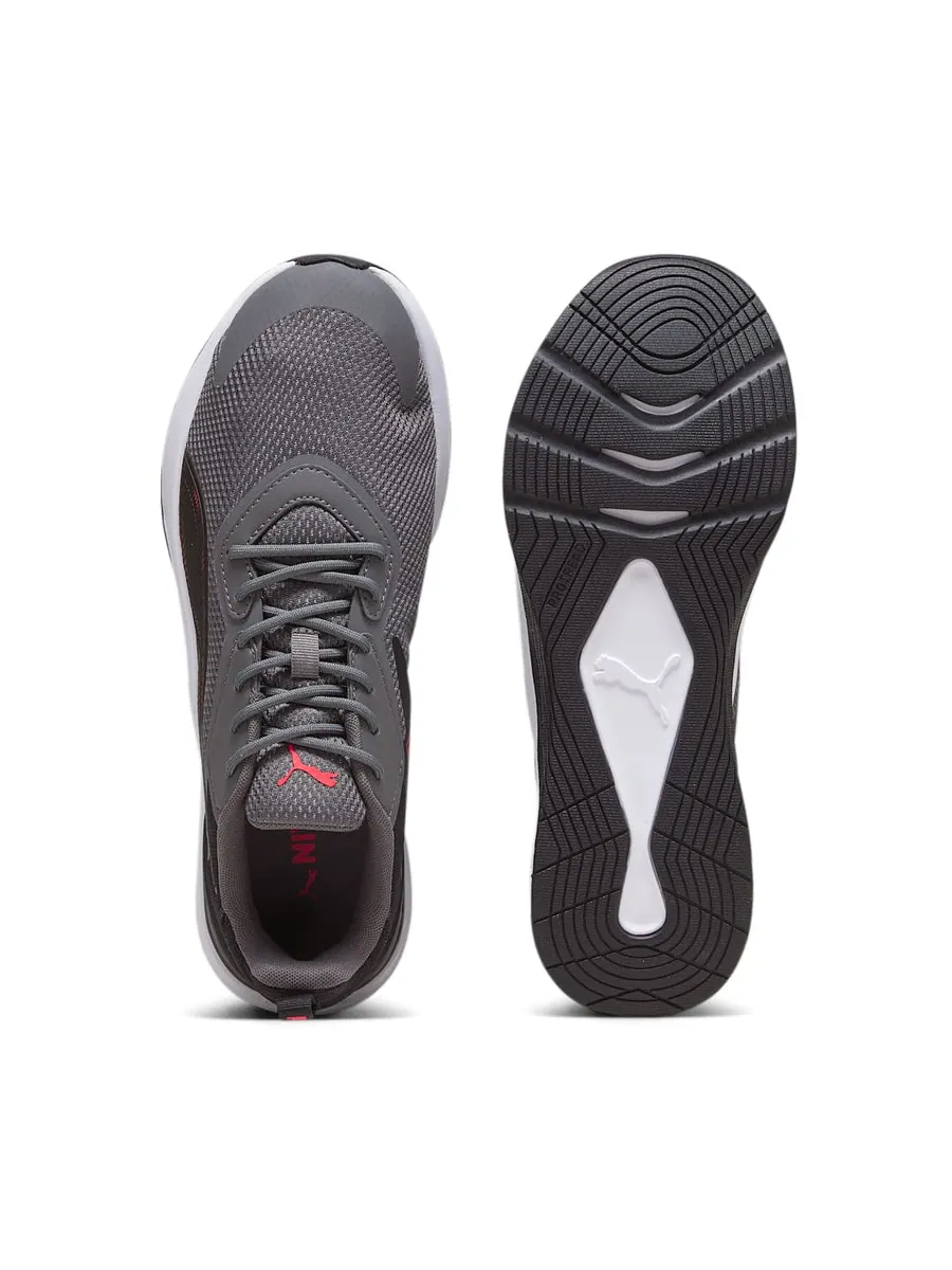 Кроссовки PUMA Infusion 'Dark Grey Black Red' — изображение 4 из 6, серый