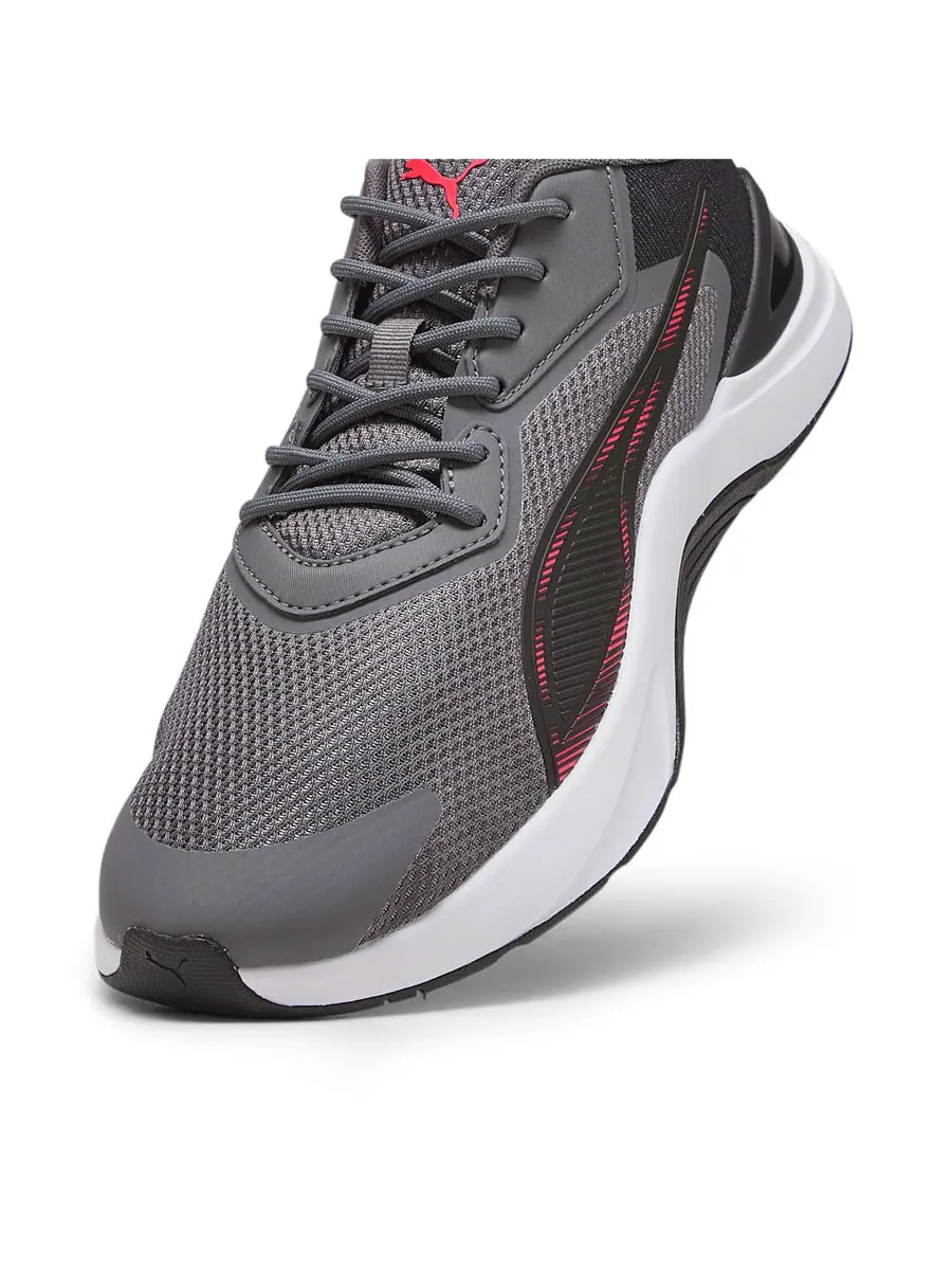 Кроссовки PUMA Infusion 'Dark Grey Black Red' — изображение 5 из 6, серый