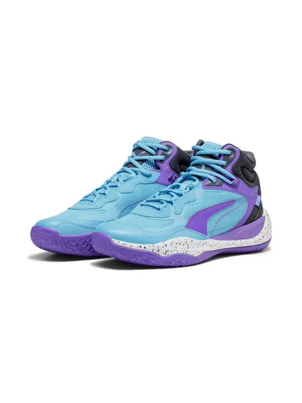 Кроссовки playmaker pro mid 'purple glimmer bright aqua' Puma — изображение 3 из 4