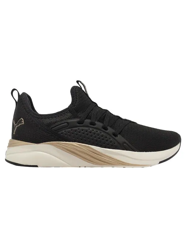 Кроссовки softride sophia 2 'black gold' Puma — изображение 2 из 4, черный/золотистый/белый