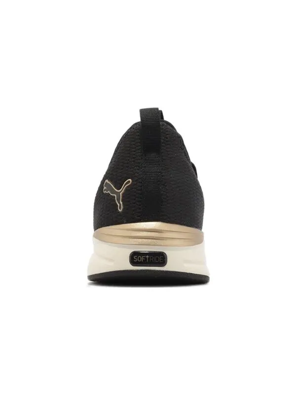Кроссовки softride sophia 2 'black gold' Puma — изображение 4 из 4, черный/золотистый/белый